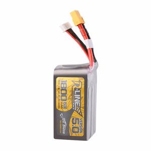 Lipo Tattu R-Line Version 5.0 1800mAh 22.2V 150C 6S battery with XT60 connector
