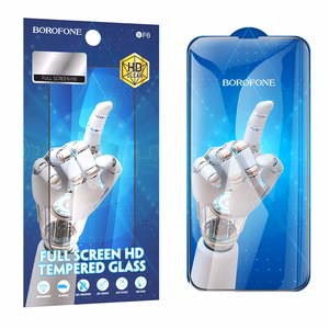 10 Borofone BF6 Diamond Armor Full Screen HD -suojalasin pakkaus iPhone 17e / 16e / 14 / 13 / 13 Pro -puhelimelle