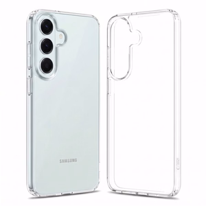 Tech-Protect FlexAir Hybrid -suojakuori laitteelle Samsung Galaxy S26 FE – läpinäkyvä