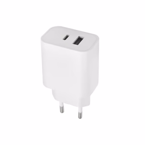 Maxlife MXTC-06 PD QC -laturi 1x USB-C 1x USB 20W valkoinen