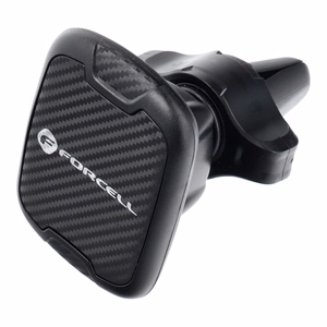 Magneettinen auton puhelinteline Forcell F-Grip Carbon H-CT325 ilmakanava musta