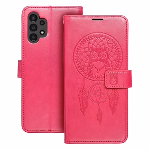 MEZZO Kirjasuojakuori Samsung A13 4G:lle dreamcatcher magenta