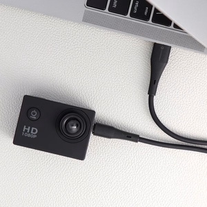 Kaapeli USB A - Micro USB Forcell F-Energy QC3.0 2,4A 18W Silicone 1 m C341 musta