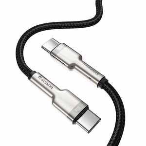 Baseus cable Cafule Metal PD USB-C - USB-C 1,0 m black 100W