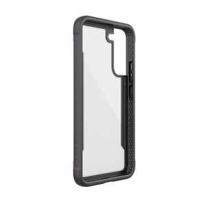 X-Doria Raptic Shield Pro suojakuori Samsung Galaxy S22+ 5G -laitteelle, antimikrobisella suojalla, helmiäishohtoinen
