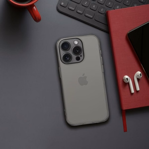 Suojakuori iPhone 11 Pro:lle BOX PREMIUM 1,5 mm läpinäkyvä musta