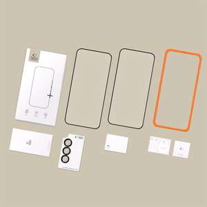 Tech-Protect Easy Set+ 3 kpl panssarilasi Samsung Galaxy S26:lle - musta