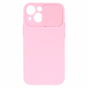 Camshield Soft iPhone 16 Plus vaaleanpunainen