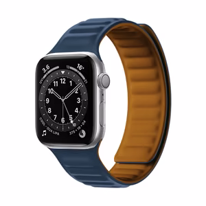 Magnetic Strap Magneettinen Hihna Ranneke Apple Watch 38/40mm - sininen