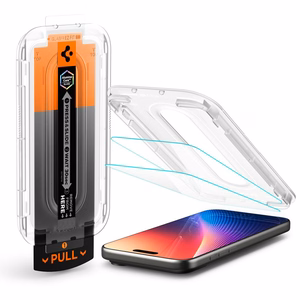 Spigen karkaistu lasi Glas.Tr Ez Fit Pro iPhone 16 Pro Max / 17 Pro Max läpinäkyvä