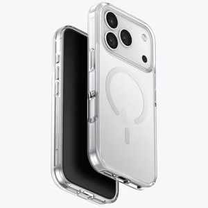 Uniq Clario Magclick lataussuojakuori iPhone 17 Pro:lle - läpinäkyvä