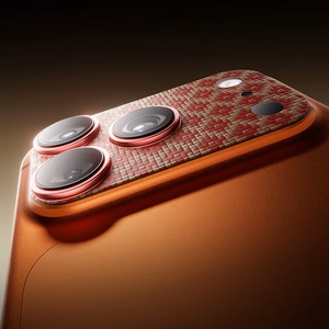 Benks Tempered glass Armor Warrior Lens (OR69) for Iphone 17 Pro ArmorGrid orange (camera island)