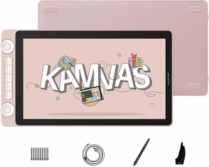 HUION Kamvas 13 graphic tablet Pink 5080 lpi 293.76 x 165.24 mm USB