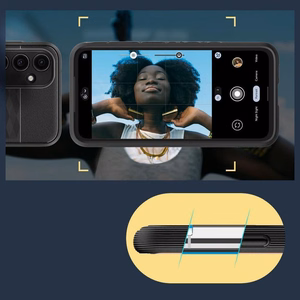 Caseology PARALLAX Suojakuori SAMSUNG S23 FE:lle mattamusta