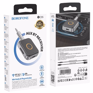 Borofone Audio Bluetooth Receiver AUX BC555 Suave black