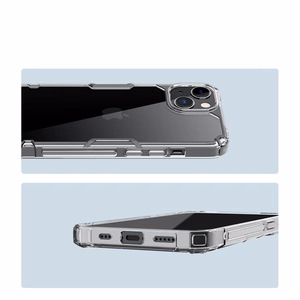 Nillkin Nature Pro iPhone 14 Plus kotelo, panssaroitu kansi, läpinäkyvä kansi