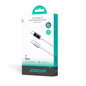 Joyroom S-A55 StarFlight Kaapeli 100W USB-C - USB-C 1,2m - musta