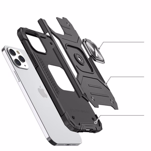 Wozinsky Ring Armor Case Kickstand Kova Rugged Cover iPhone 13 hopea hopea