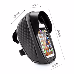 Wozinsky Bike Handlebar Bag with Phone Case 1L Black (WBB16BK)