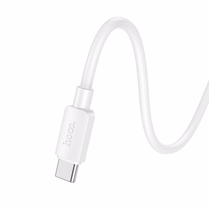Hoco USB-C - USB-C -kaapeli PD 6A 100W 1 m X96 valkoinen