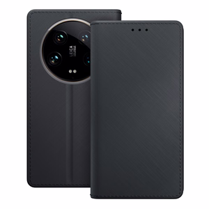 3mk Wallet Case Lompakkokuori Xiaomi 14 Ultra:lle - musta