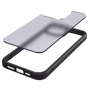Spigen Ultra Hybrid iPhone 15 Pro Suojakuori - Kirkas Musta