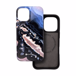 Case for iPhone 16 PLUS Forcell F-Protect Mirage compatible with Magsafe Military Drop-Test gold island