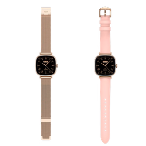Ksix Smartwatch IRIA älykello, vaaleanpunainen, 1.7" AMOLED, IP68
