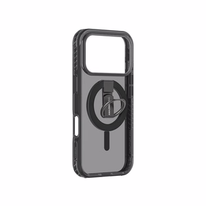 AmazingThing Titan Pro Grip Ring Set Suojakuori iPhone 17 Pro Max:lle MagSafe-yhteensopiva - musta