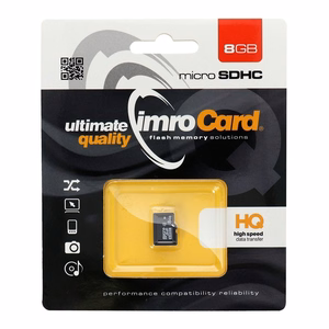 Imro muistikortti 8GB microSDHC cl. 4