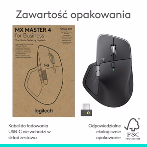 LOGI MX Master 4 hiiri yrityskäyttöön