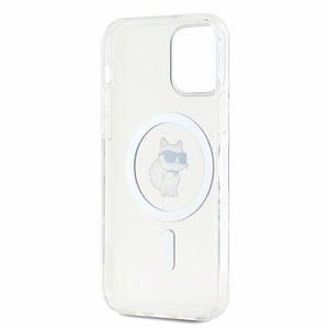 Karl Lagerfeld IML Choupette MagSafe suojakuori iPhone 12 / 12 Pro:lle - läpinäkyvä
