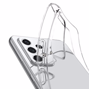 Suojakuori Samsung A23 5G:lle Clear Case 2 mm läpinäkyvä