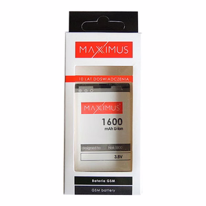 Akku MAXXIMUS NOK 5800/5230 1600 LION C3/N900/X6 16GB/