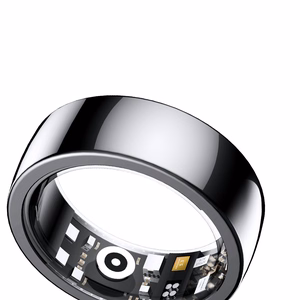 Riversong Trinity SR01 -älysormus, koko 7, sisähalkaisija 17mm, musta