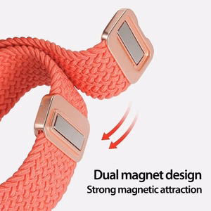 Dux Ducis MIXTURE PRO joustava punottu ranneke Apple Watch 38 / 40 / 41 mm:lle guava
