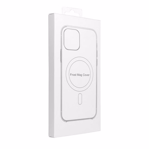 Suojakuori iPhone 14 PLUS:lle Frost Mag Cover MagSafe-yhteensopiva läpinäkyvä jäinen