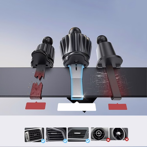 Joyroom JR-ZS409 Magneettinen teline 15W induktiivisella laturilla auton ilmanvaihtorakoihin - musta