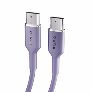 Puro ICON USB-C - USB-C -kaapeli 1,5 m - violetti