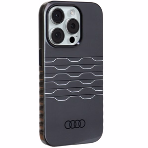 Audi IML MagSafe Suojakuori iPhone 15 Pro:lle - musta