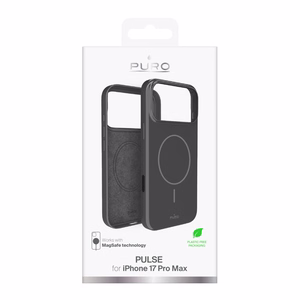 Puro Pulse polykarbonaatti suojakuori iPhone 17 Pro Max:lle - harmaa