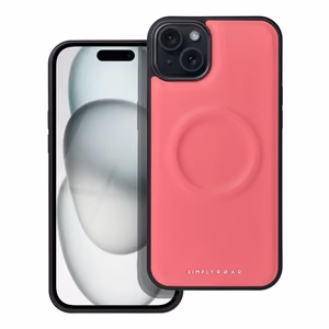 ROAR MAG MORNING suojakuori iPhone 14 Plus:lle kuuma vaaleanpunainen