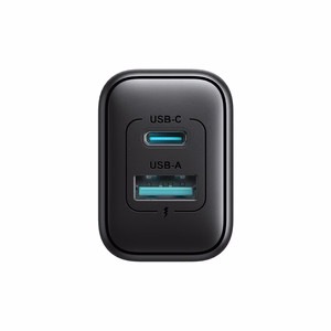 Joyroom JR-TCF13 verkkolaturi USB-C / USB-A 25W SFC / PPS / PD - musta