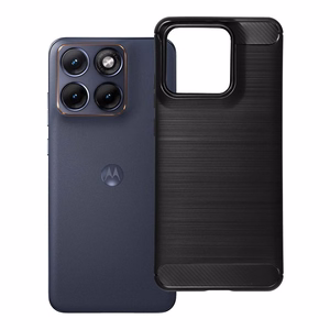 Carbon 2.0 -suojakuori Motorola Edge 70 Fusion -puhelimelle, musta