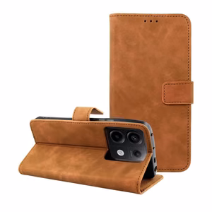 Läppäsuojakuori Xiaomi Redmi NOTE 13 PRO 5G:lle Tender Book ruskea