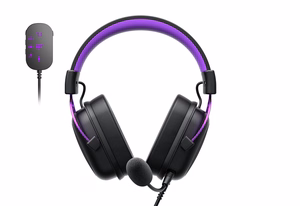 Havit H2002C+U - pelikuulokkeet (mustanvioletti)