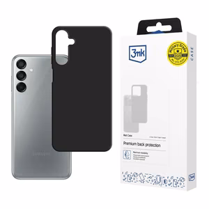 3mk Matt Case -suojakuori Samsung Galaxy M15 5G:lle - musta
