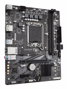 Emolevy GIGABYTE Intel H610, LGA1700, Micro-ATX, DDR5-muisti, 2 muistipaikkaa, 1xPCI-Express 3.0 1x, 1xPCI-Express 4.0 16x, 1xM.2, 1xHDMI, 1xDisplayPort, 4xUSB 2.0, 2xUSB 3.2, 1xPS/2, 1xRJ45, 3xAudioportti, H610MKV2