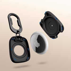 Tech-Protect Velar Suojakuori Apple AirTag 1 / 2:lle - Musta