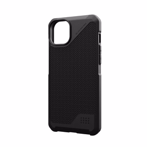 UAG Metropolis LT MagSafe suojakuori iPhone 15 Plus:lle - musta kevlar